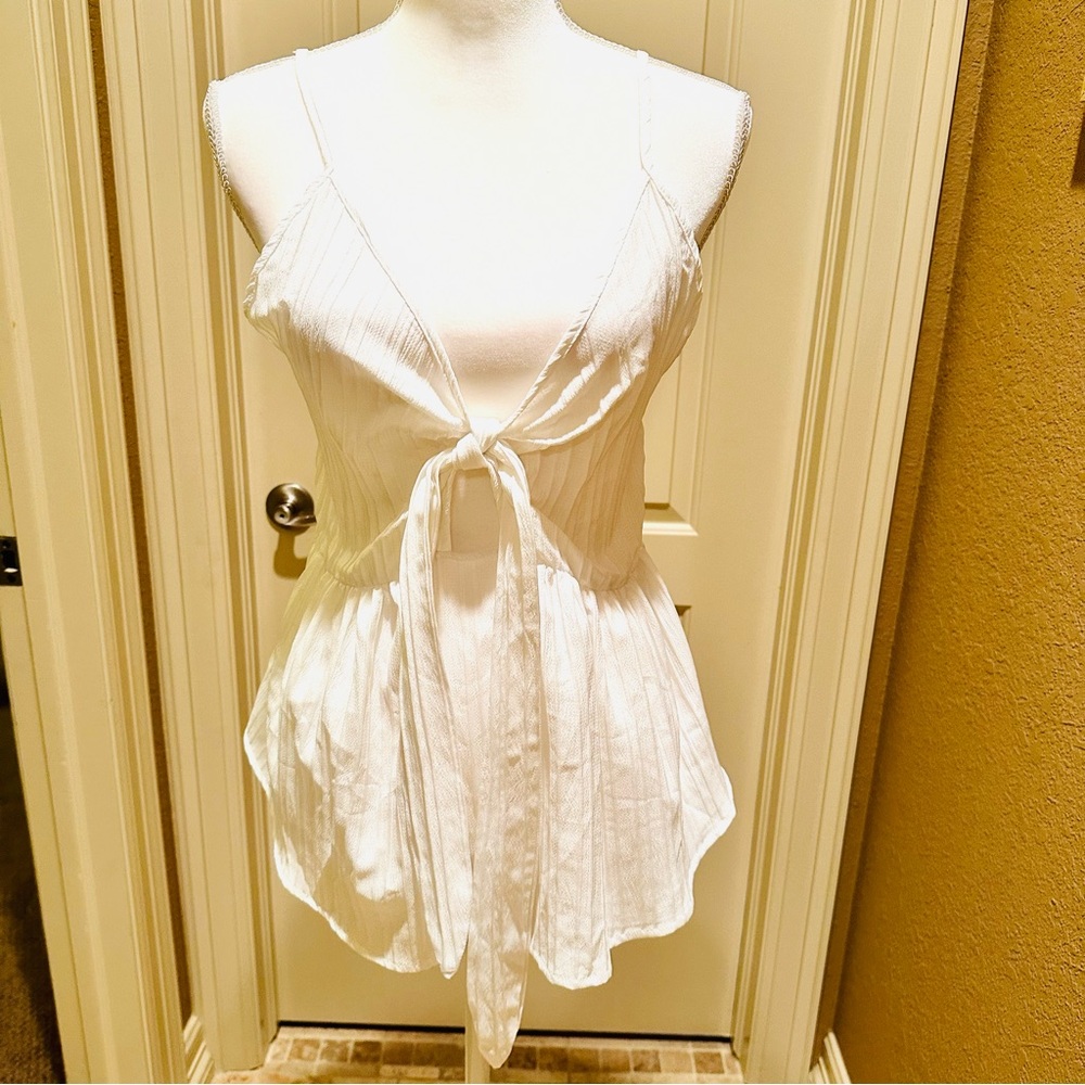 White peplum